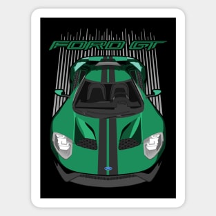 Ford GT-green and black Sticker